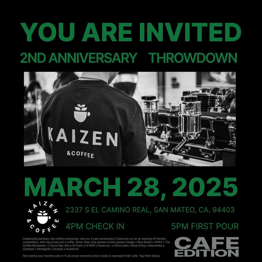 Latte Art Throwdown Cafe Edition event flyer