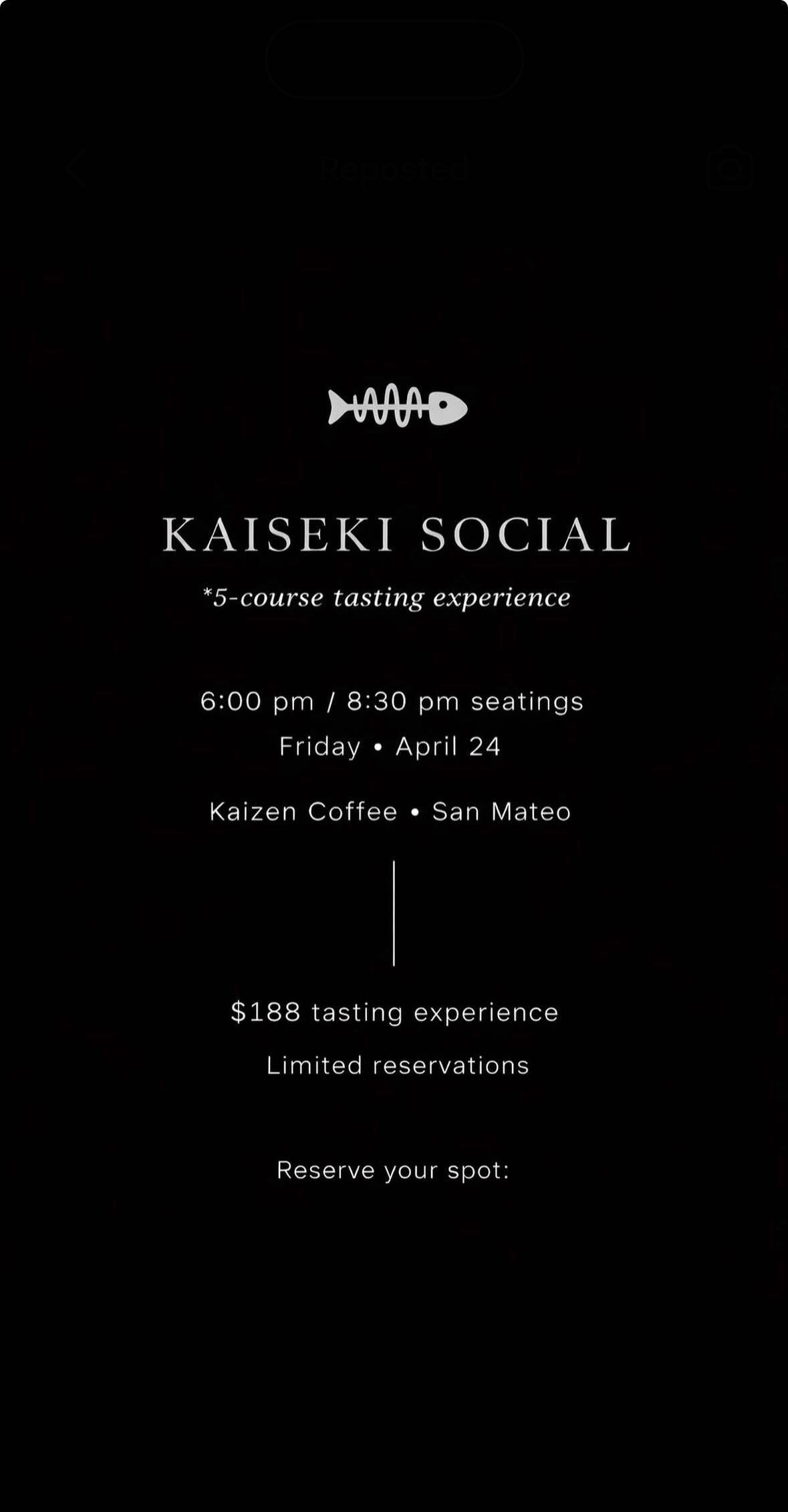 The Backhouse Kaiseki Social