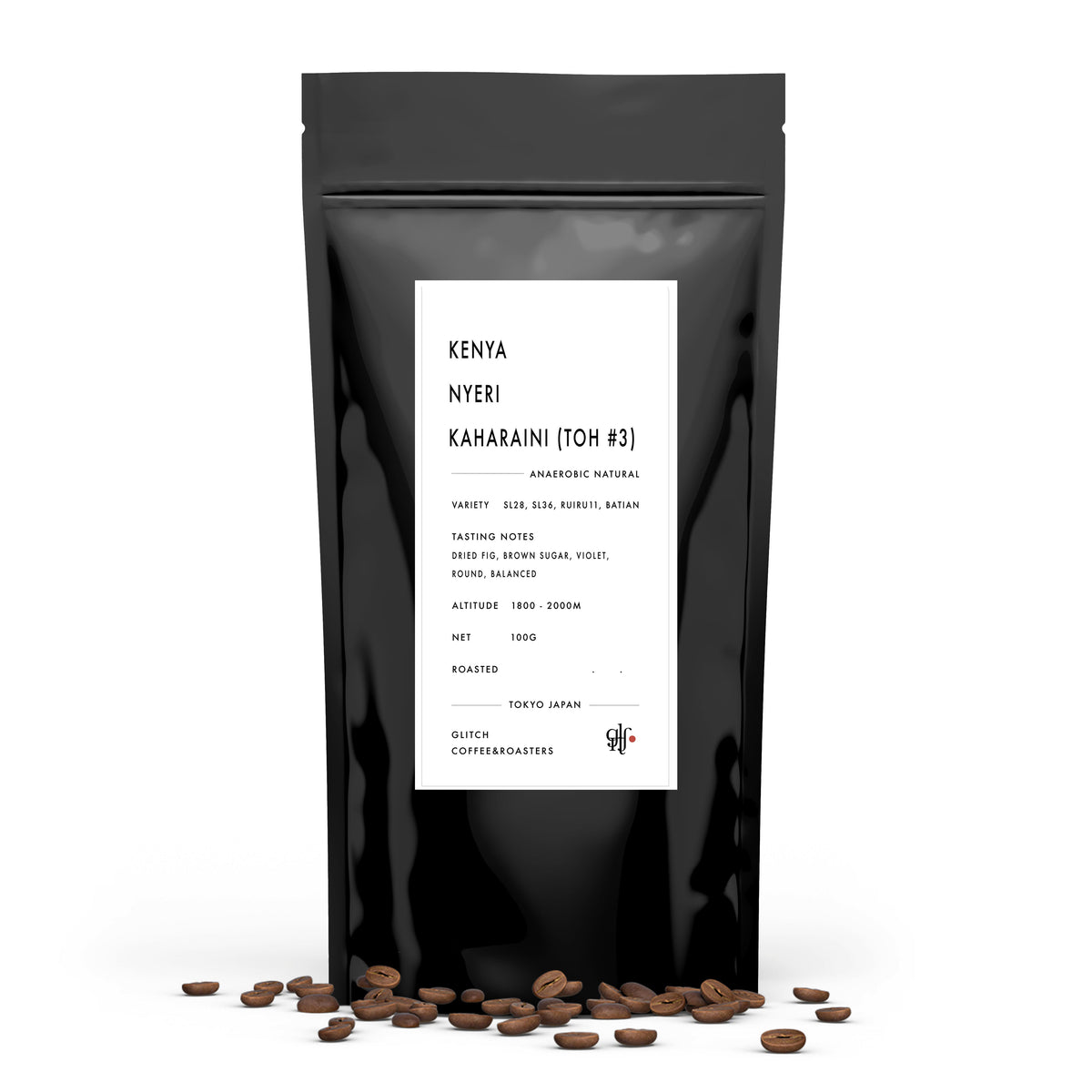 Kenya Nyeri Kaharaini "TOH #3" Anaerobic Natural — original roaster product photograph