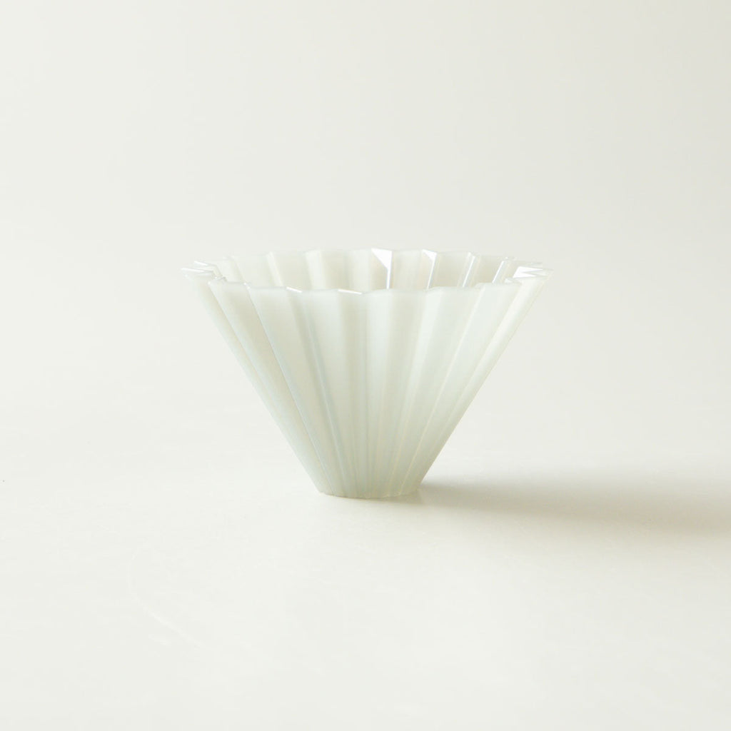 ORIGAMI Dripper Air S — Gris mate — fotografía oficial de detalle