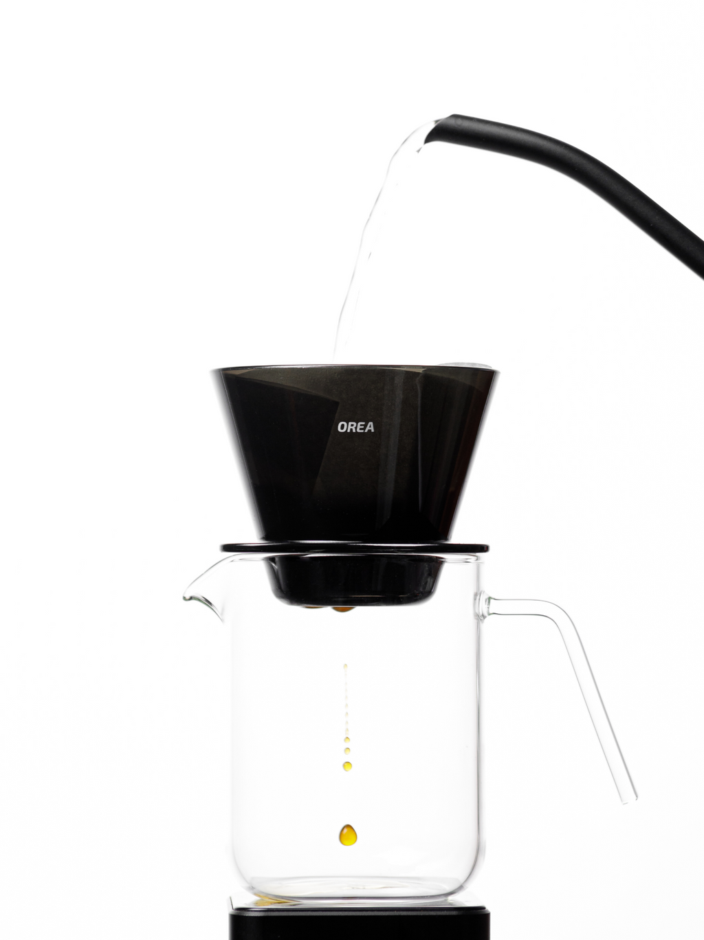 Cafetera OREA O2 — Negro Darth — fotografía oficial del producto 5