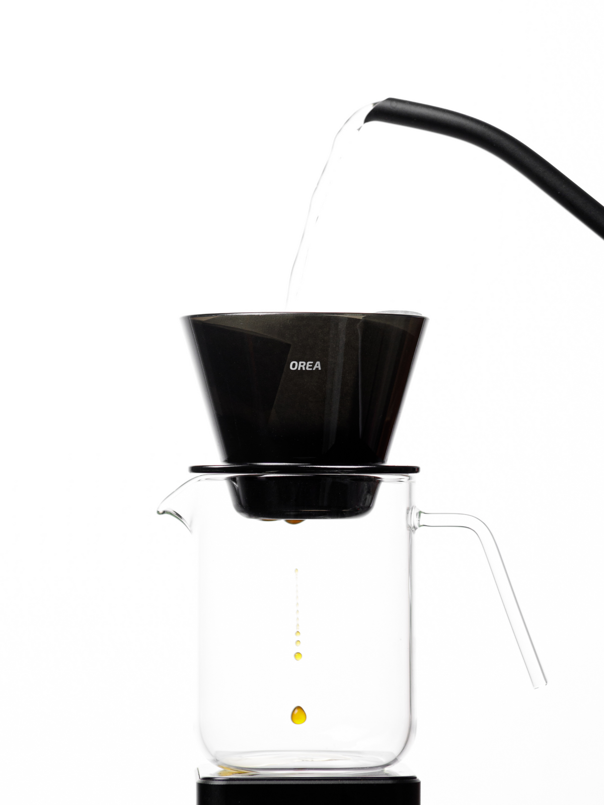Cafetera OREA O2 — Negro Darth — fotografía oficial del producto 5