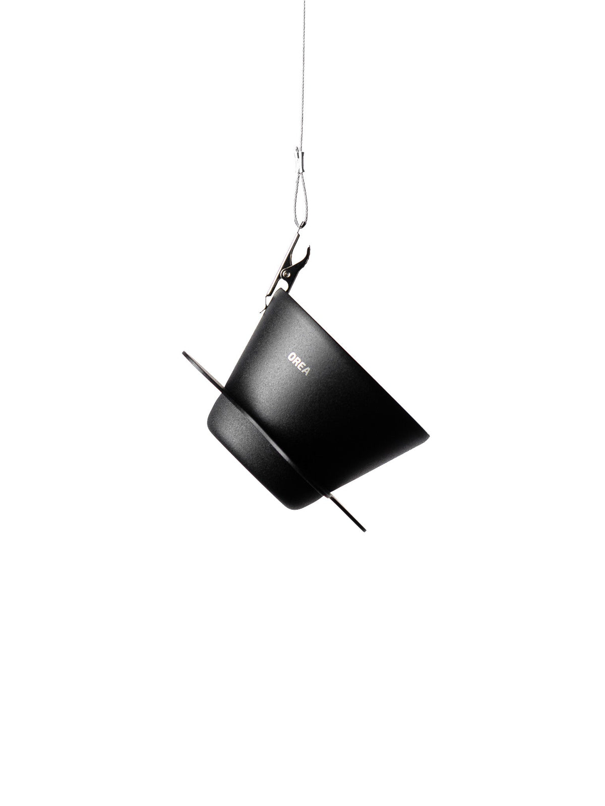 Cafetera de acero OREA O1 — Obsidian — fotografía oficial del producto 1