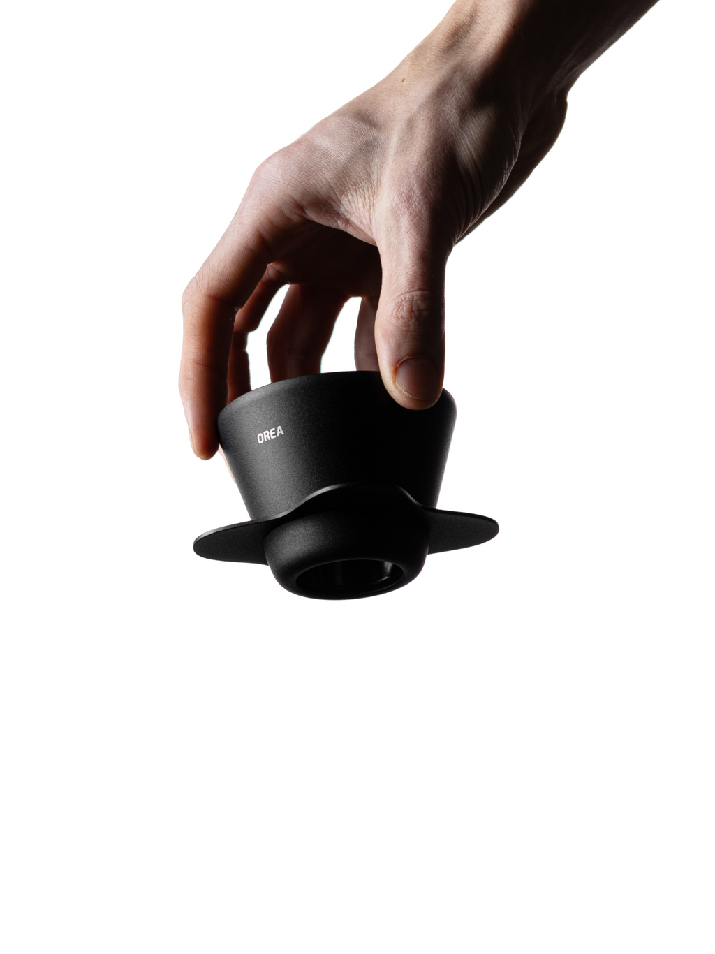 Cafetera de acero OREA O1 — Obsidian — fotografía oficial del producto 2
